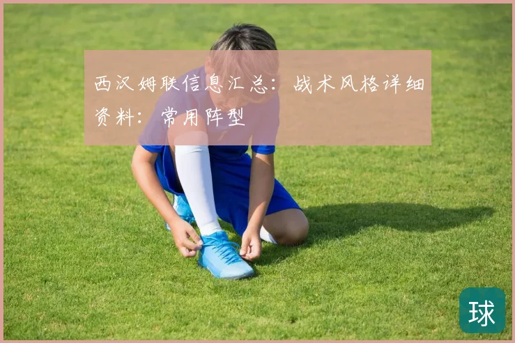 西汉姆联信息汇总:战术风格详细资料:常用阵型